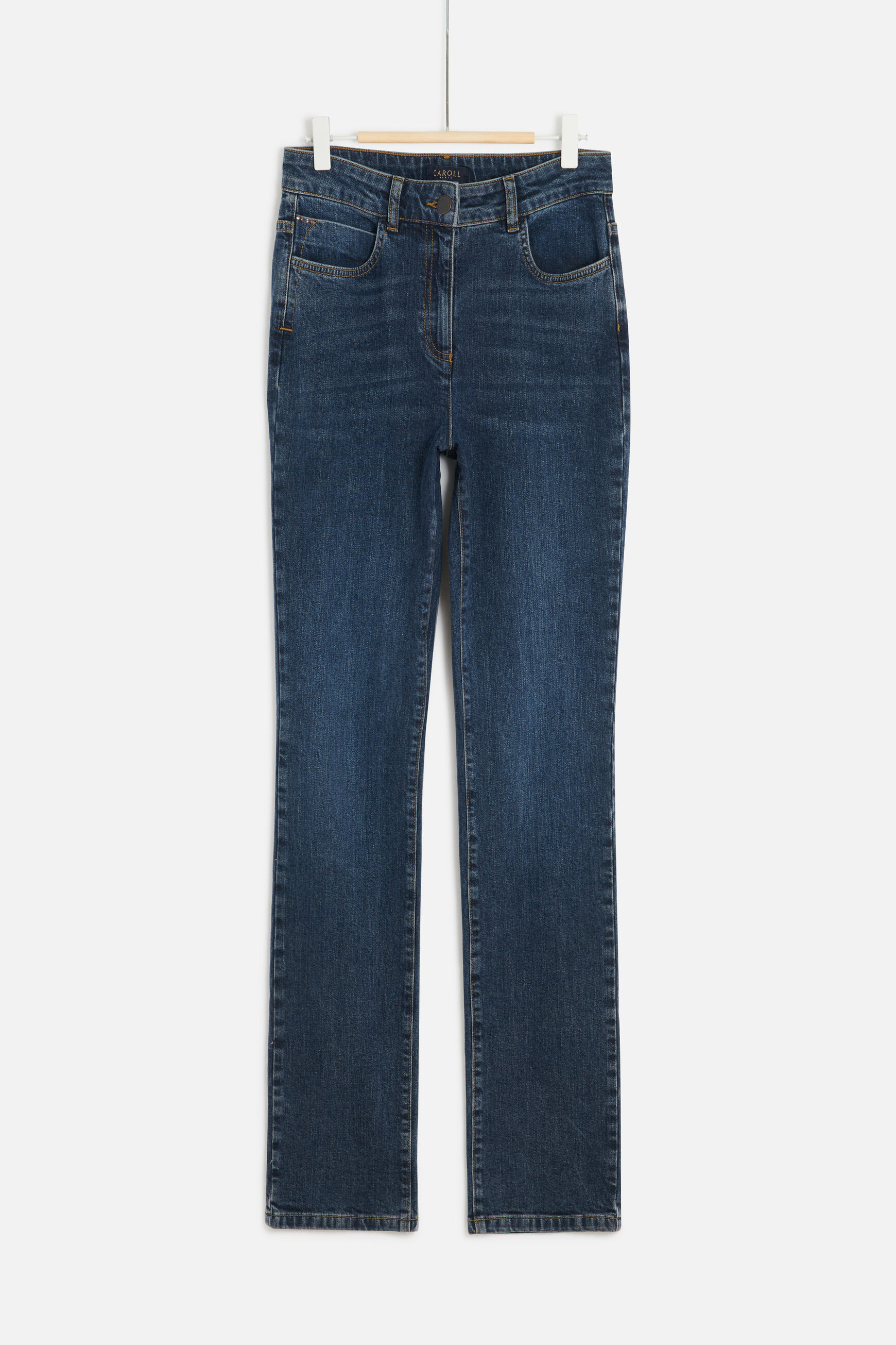 pantalon bobby denim stone femme