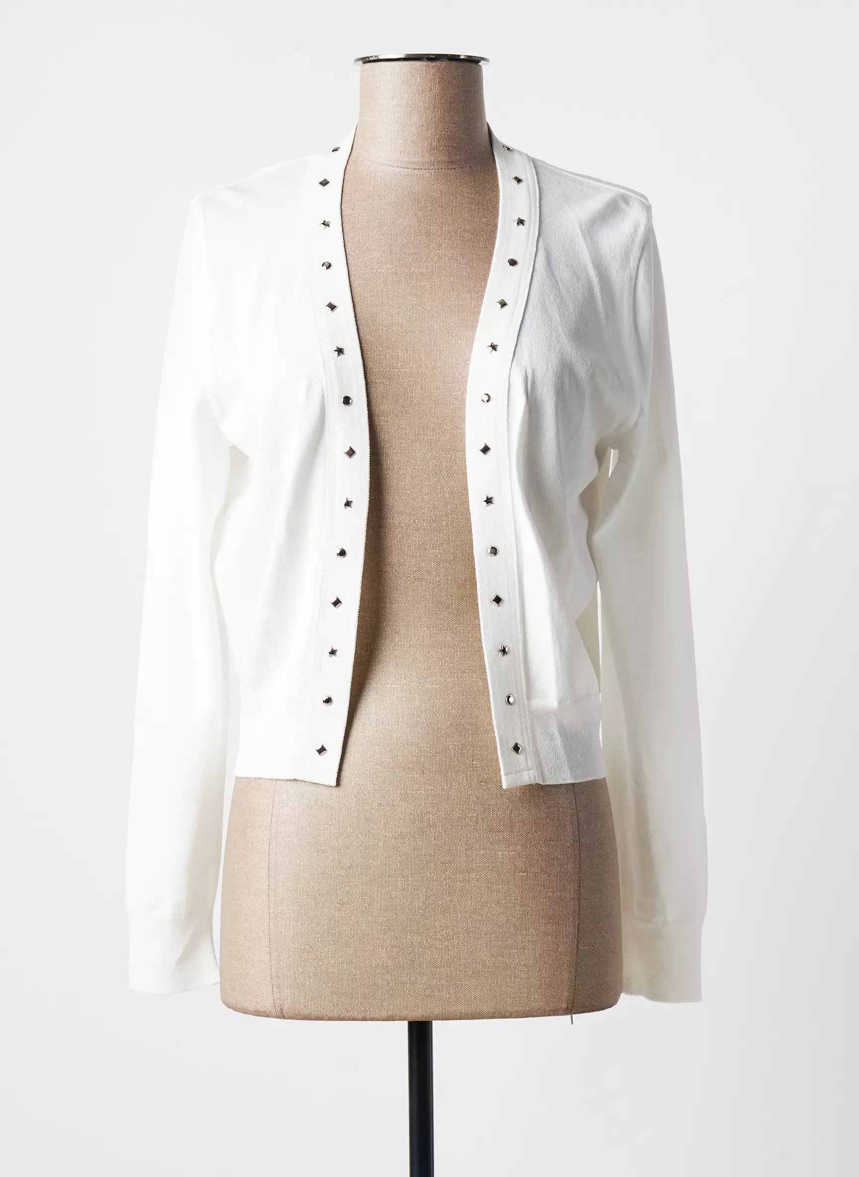 Le Petit Baigneur Cardigans Femme couleur blanc