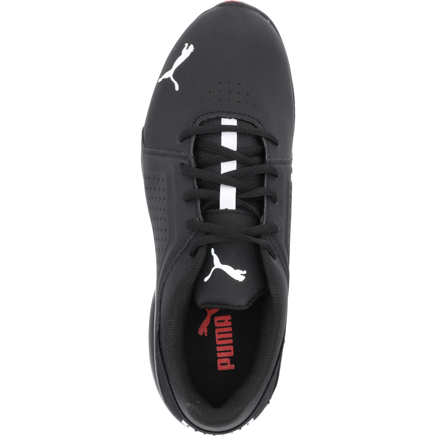 Puma Viz Runner 191037, Sneakers Low, Herren, Schwarz Puma Black Puma White