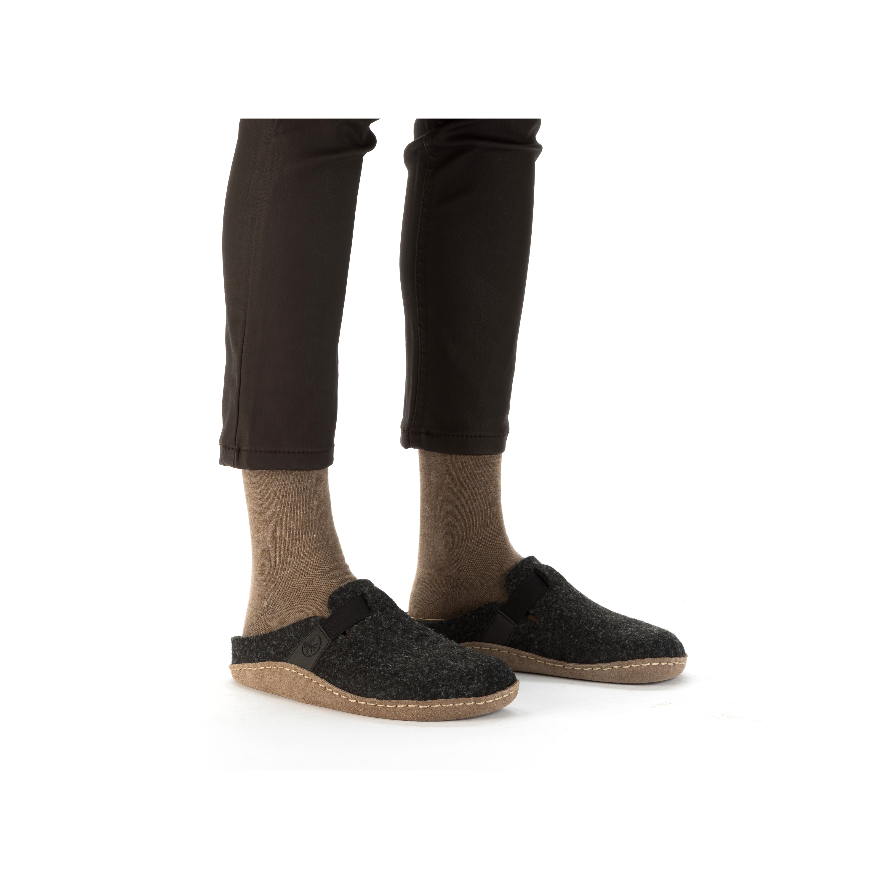 Rieker Damen Clogs asphaltschwarz