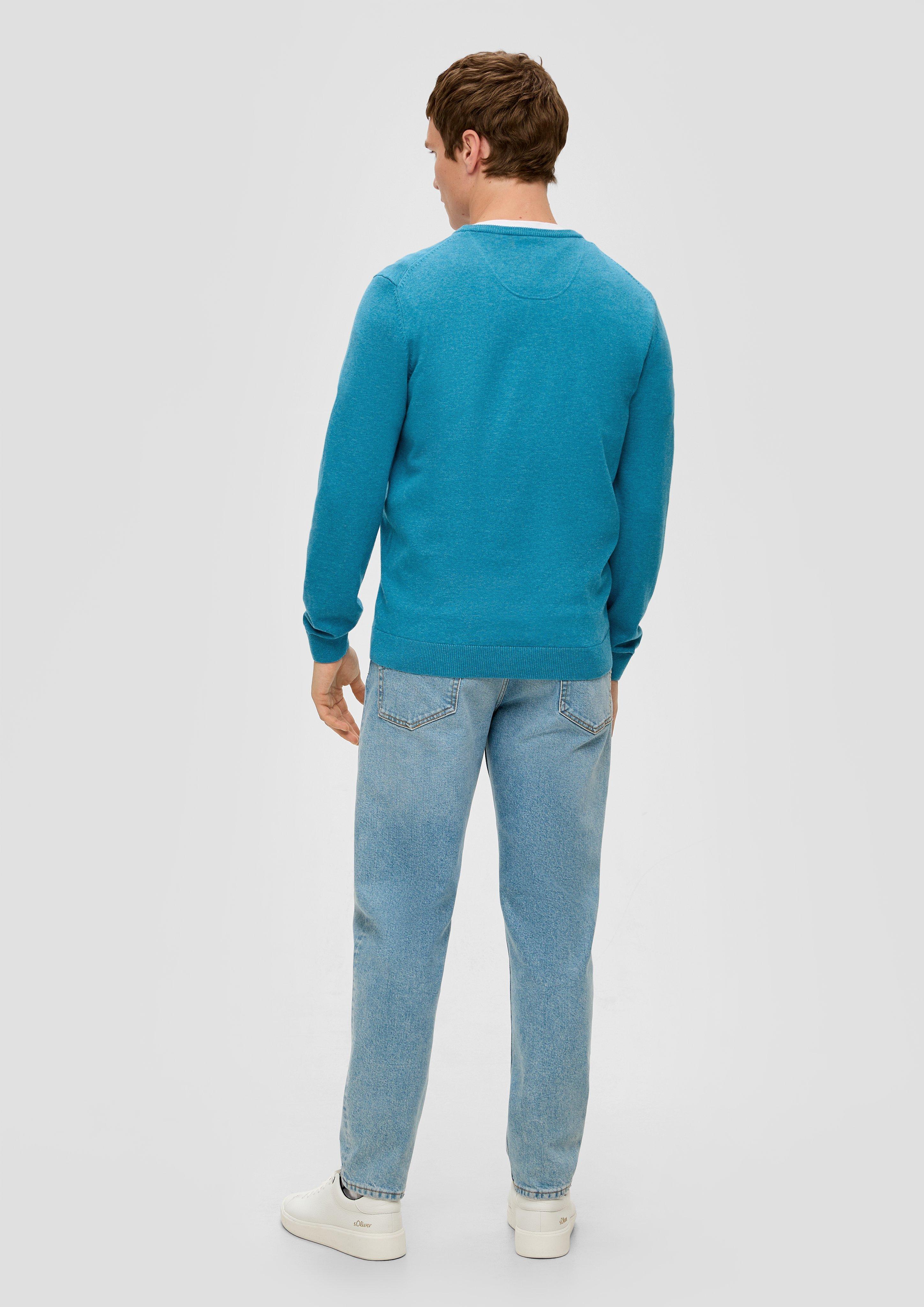 Strickpullover mit Logo-Stickerei  2143173-65W0