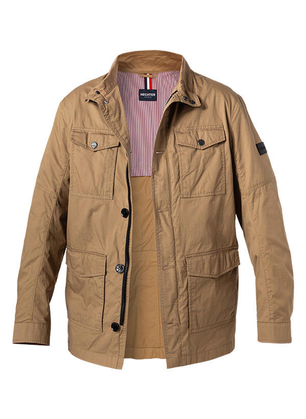 HECHTER PARIS, Fieldjacket, Baumwolle halbgefüttert, braun