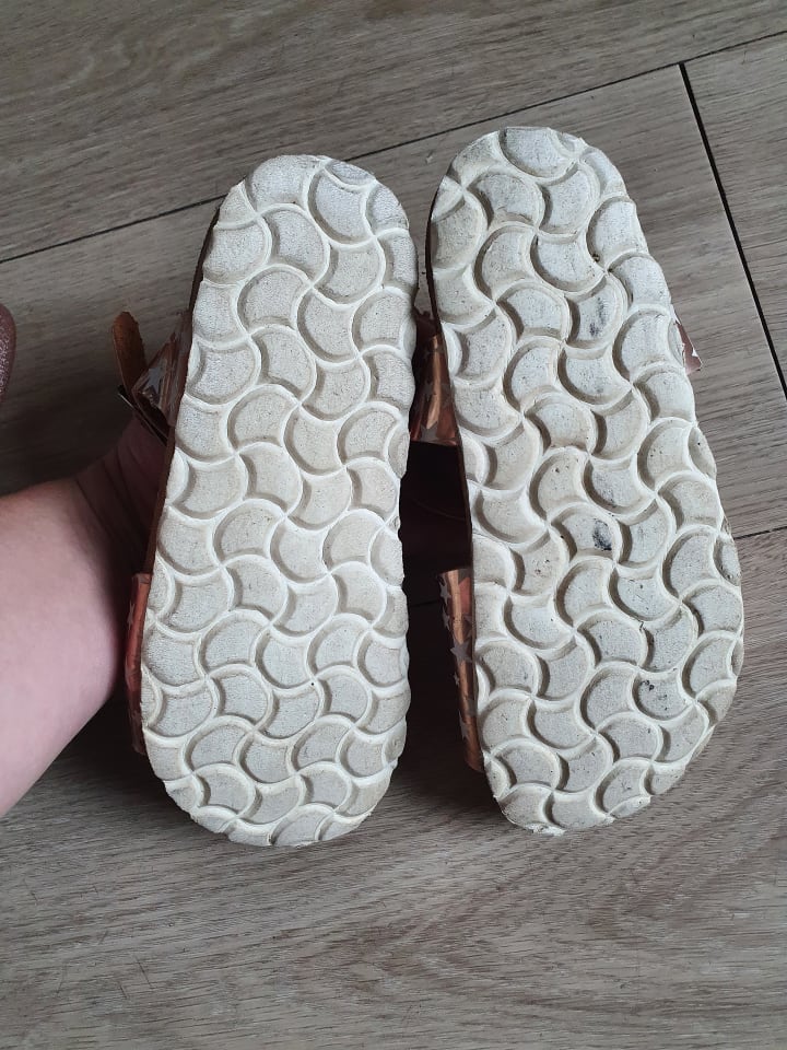 BIO PINGÜIN Sandalen in Bronze/ Weiß günstig kaufen 32