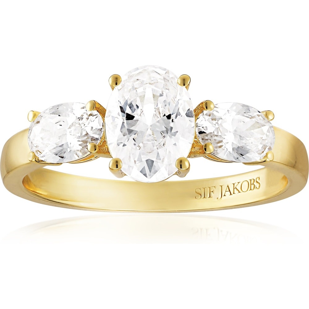 Sif Jakobs Jewellery Bague pour femme 925 Argent or Bague