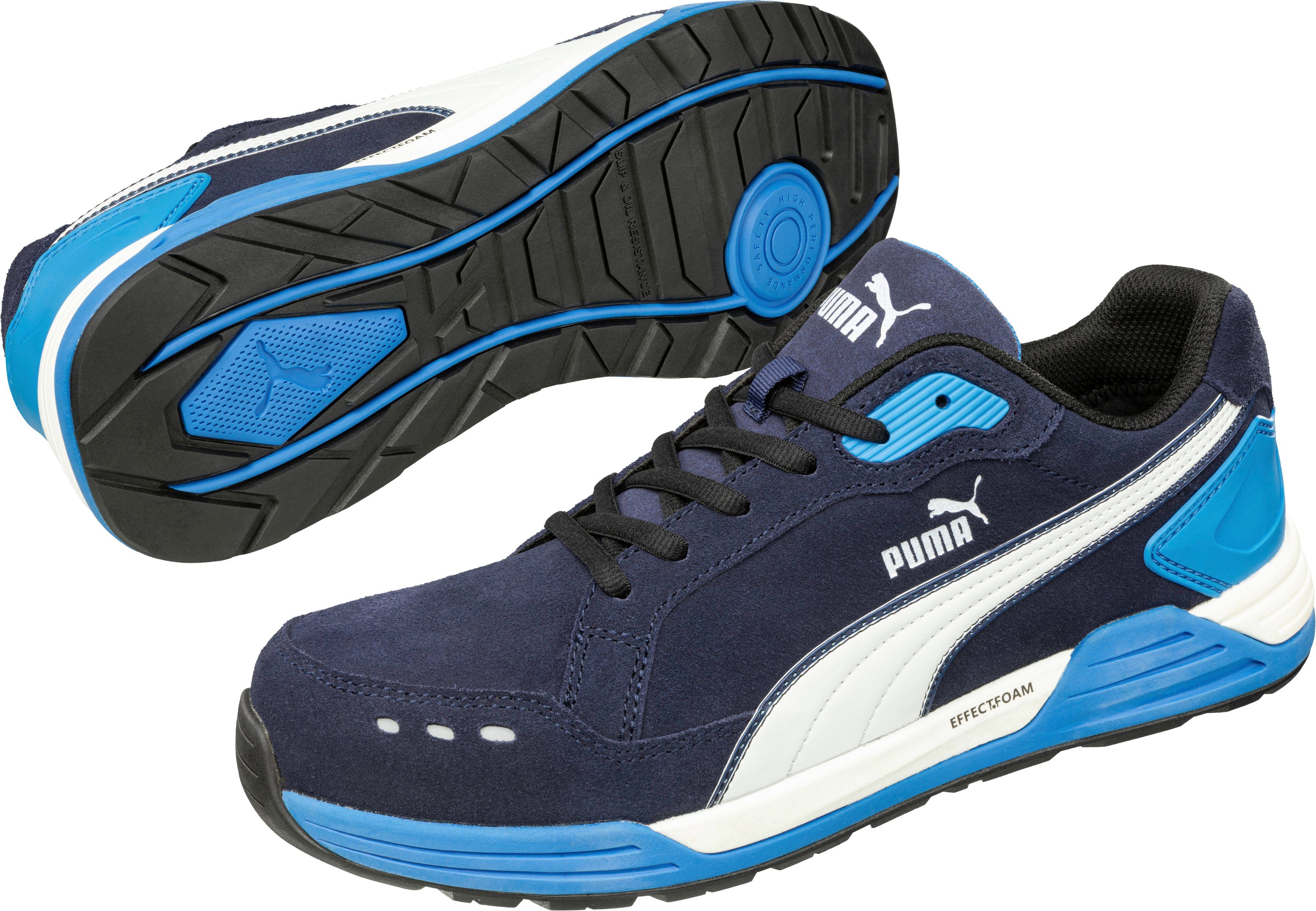 PUMA Safety AIRTWIST BLUE LOW Sicherheitsschuh flexibler FAP®lite-Durchtrittschutz