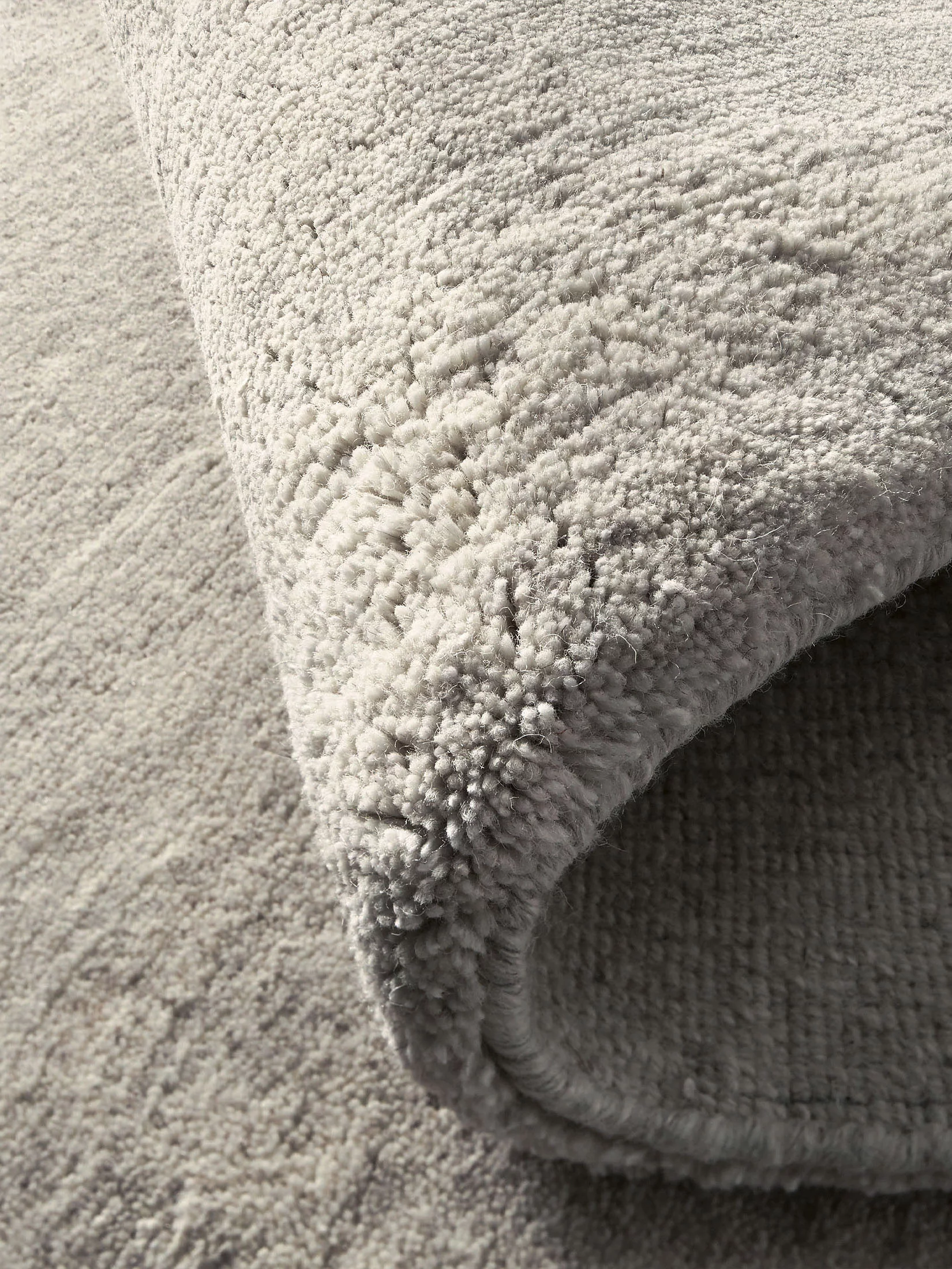 Auckland Woll-Teppich, Hellbeige