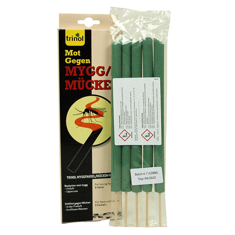 Trinol Myggfakkel 5-pk, Trinol