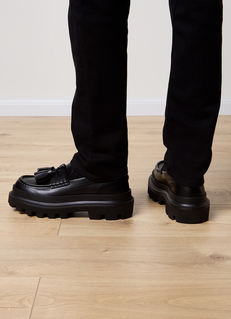 Dolce & Gabbana Trek Tassle loafer in calfskin
