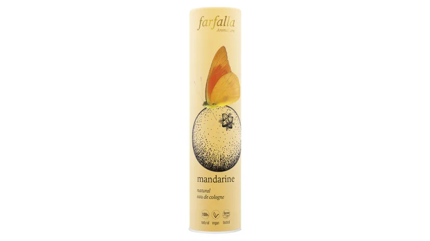 Farfalla  Mandarine Natural Eau de Cologne 50 ml