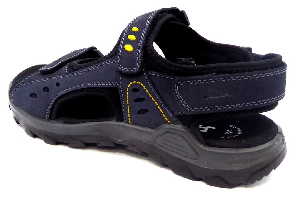 SIOUX Komfort Sandalen blau