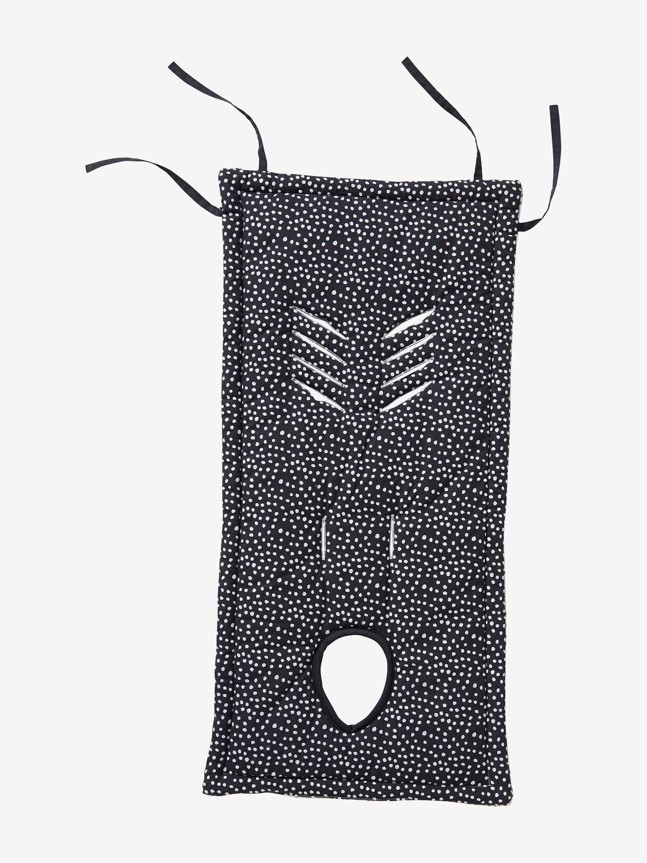 Protection réversible pour assise de poussette ivoire/anthracite