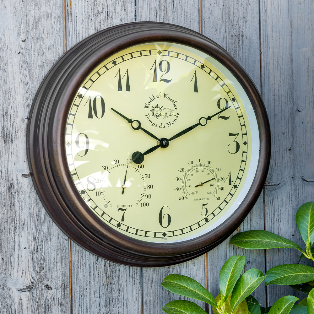 Esschert Gartenuhr Ø ca. 38 cm