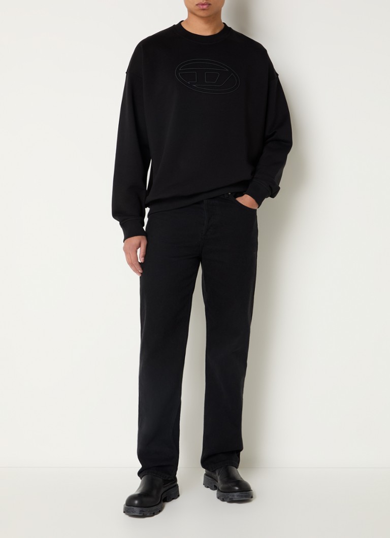 Diesel S-Mart-Bigoval sweater with 3D logo print