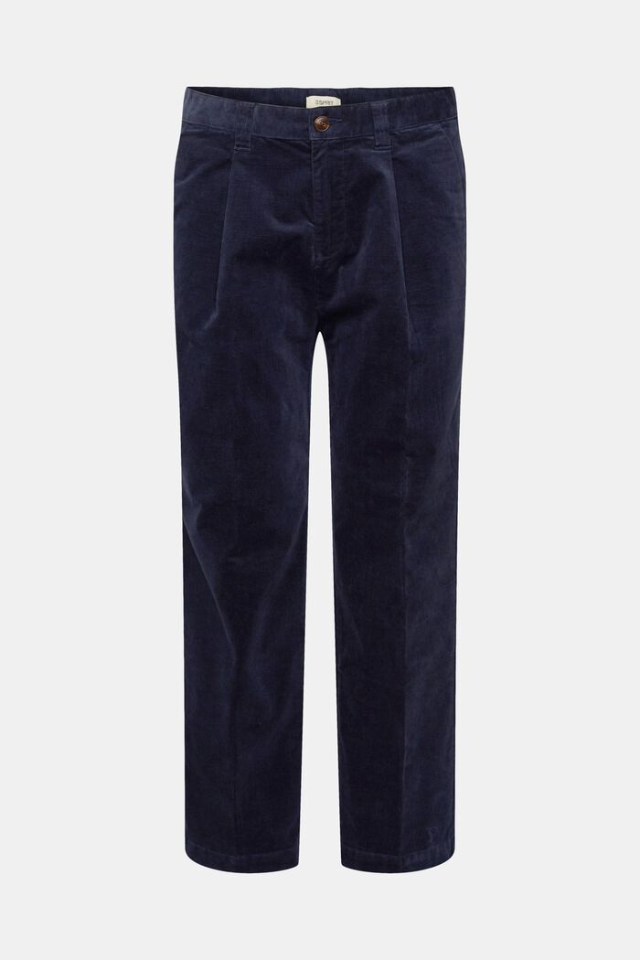 Cordhose mit weitem Bein