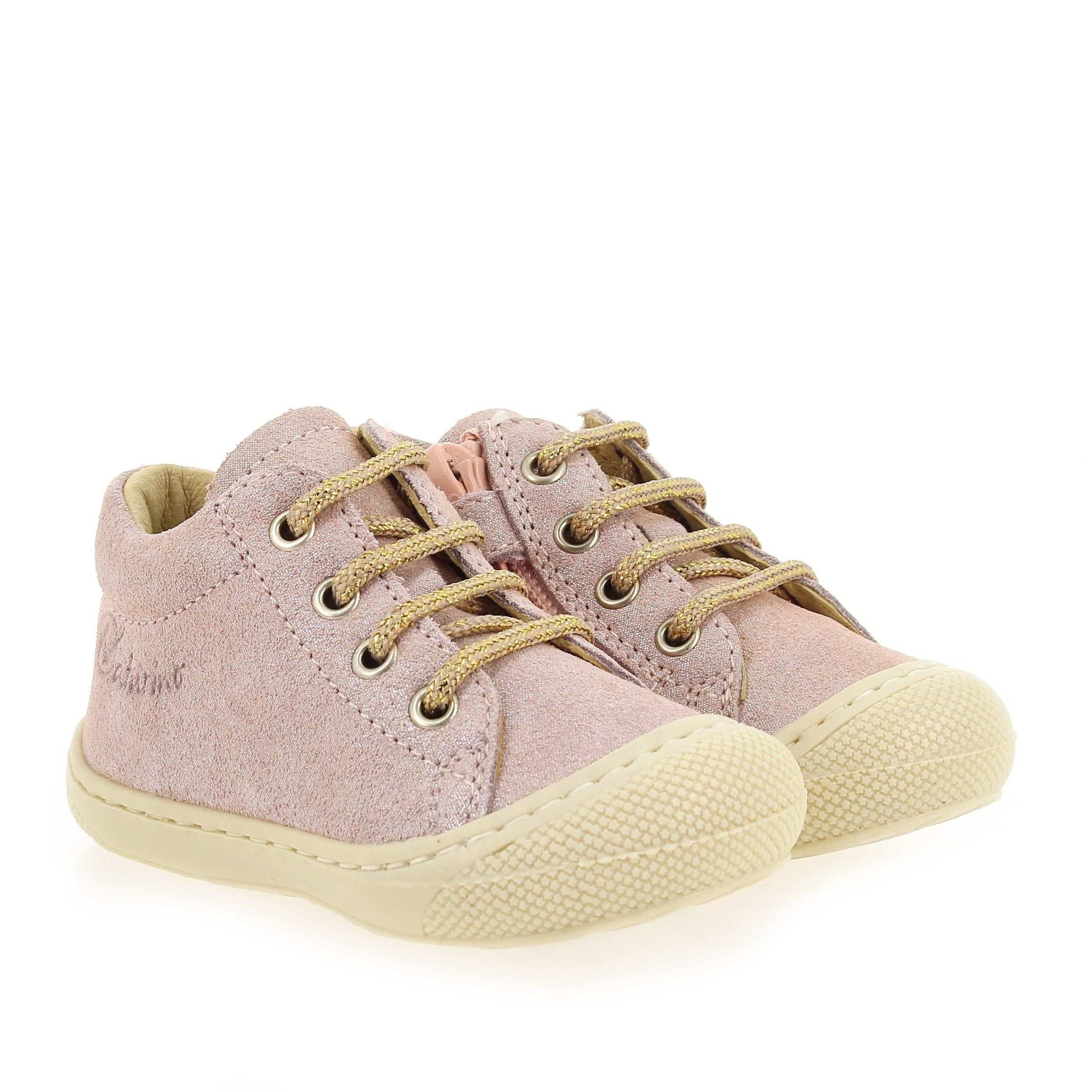 Naturino  COCOON ZIP SUEDE - Rose irisé