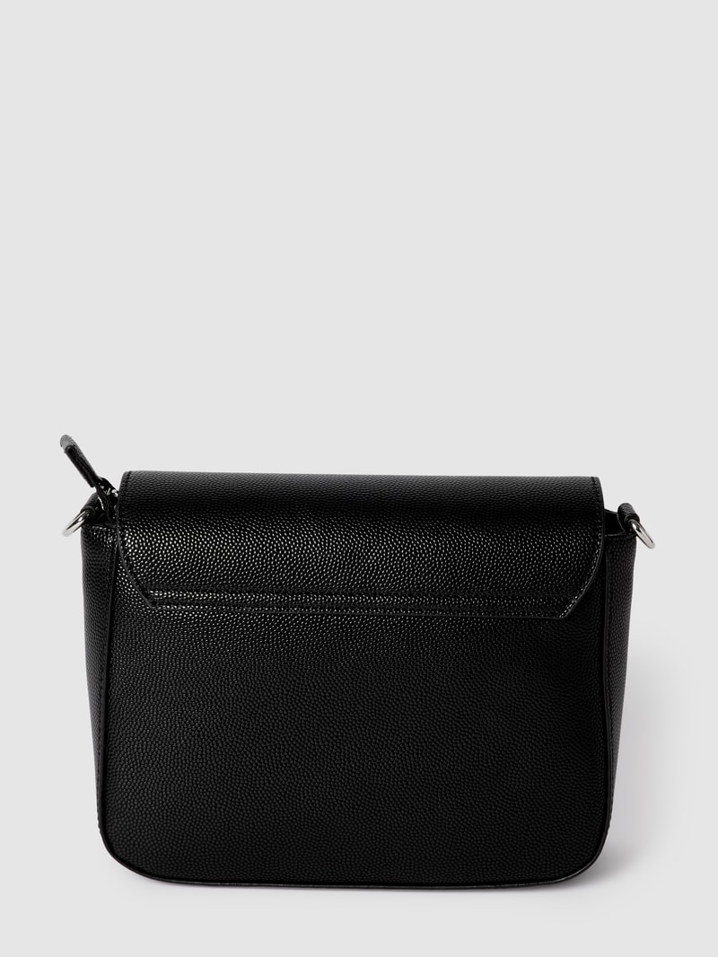 Handtasche in Leder-Optik Modell 'Divina' in schwarz
