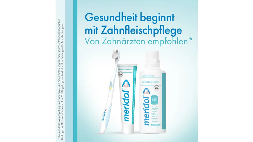meridol Flausch-Zahnseide - zur gründlichen und sanften Reinigung der Zahnzwischenräume 40 m