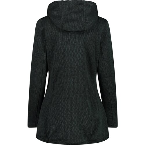 DAMEN KAPUZENSWEAT WOMAN LONG JACKET FIX HOOD