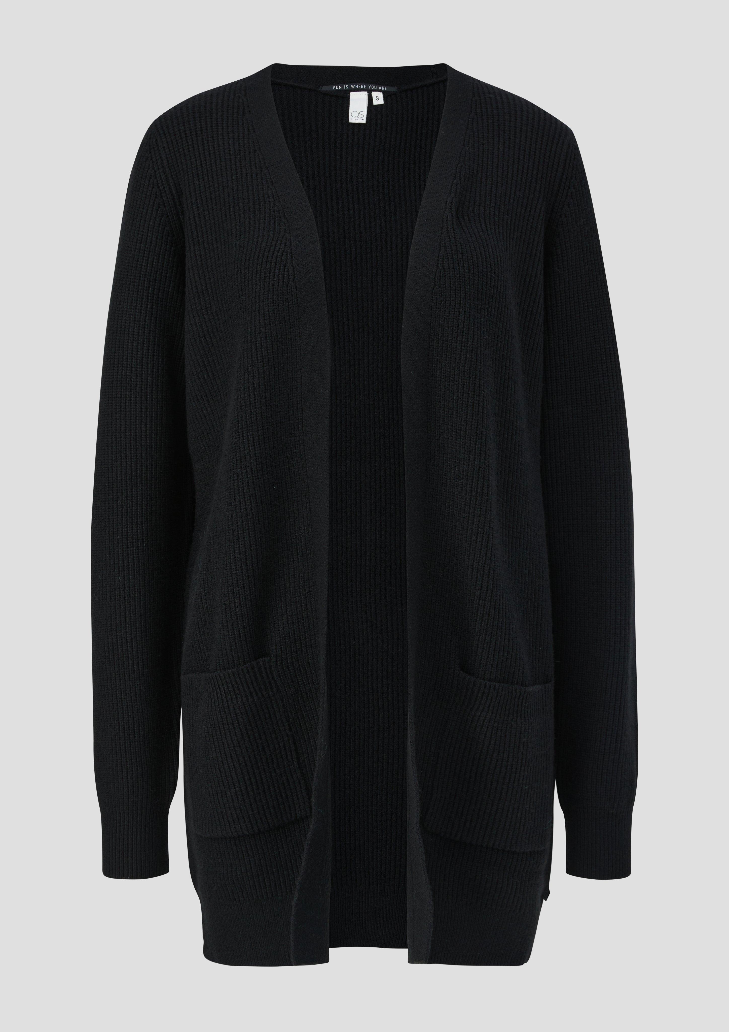 Cardigan mit aufgesetzten Taschen  EME-2137871-9999