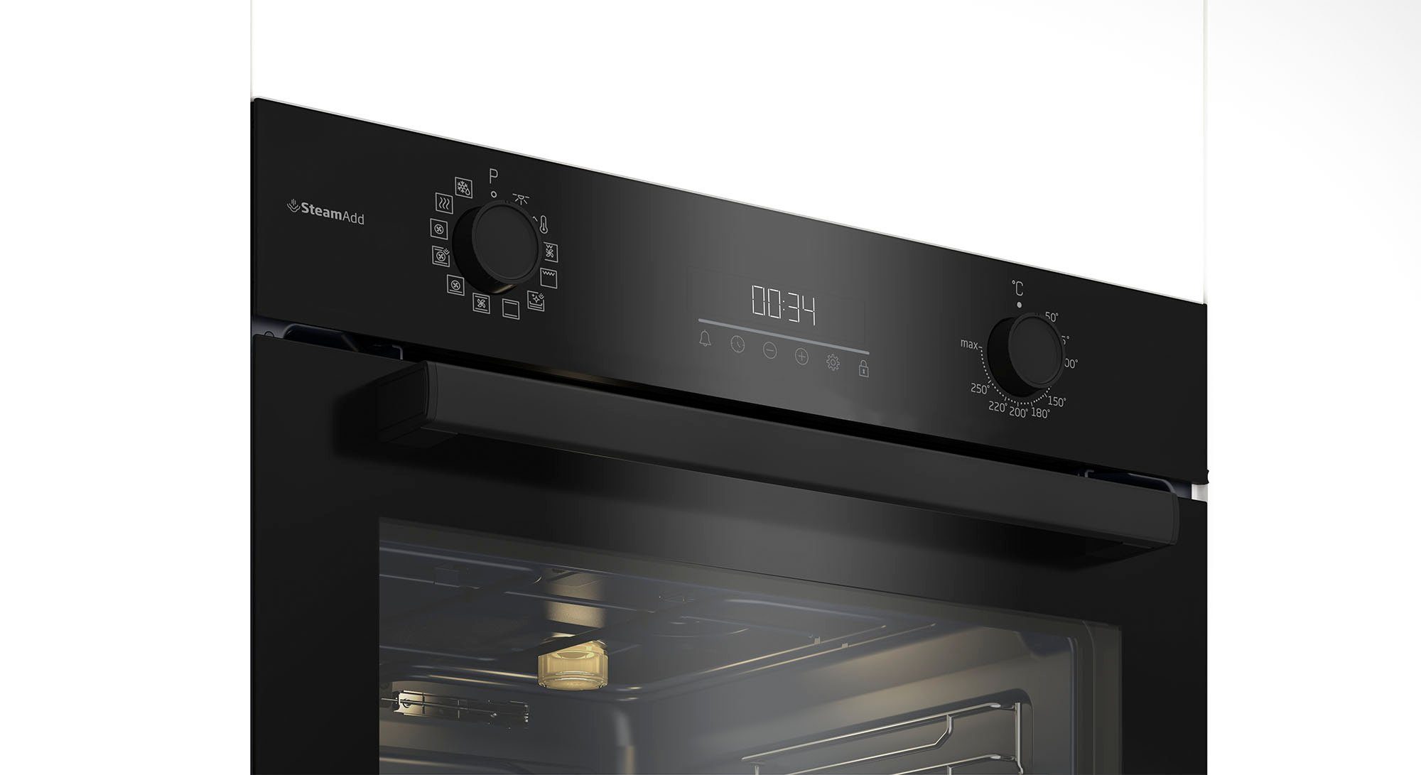 BEKO Einbaubackofen b300 BBIS17300BCS, mit 1-fach-Teleskopauszug, katalytische Reinigung