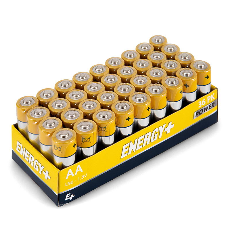 Energy Batteri AA 36-pk, Power Energy