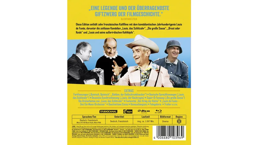 Best of Louis de Funes  [10 BRs]