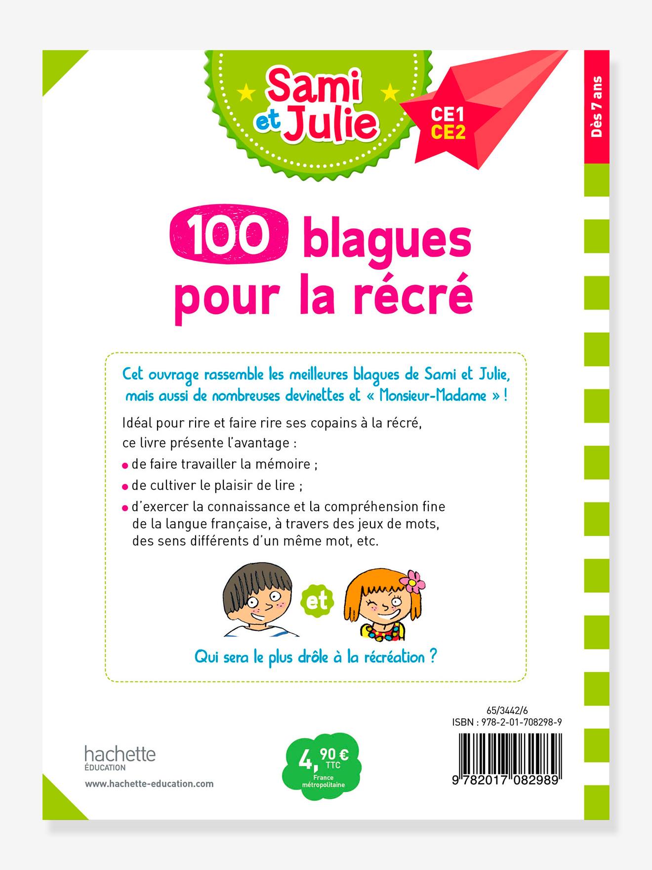Livre éducatif Sami et Julie