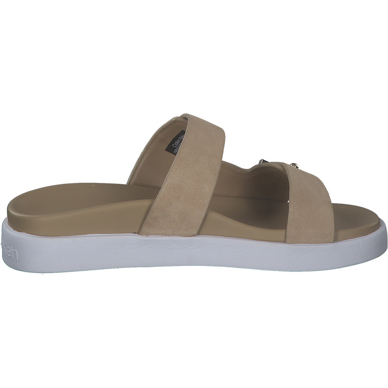 Calvin Klein HW0HW01155+HW0HW01156, Pantoletten, Damen, Beige