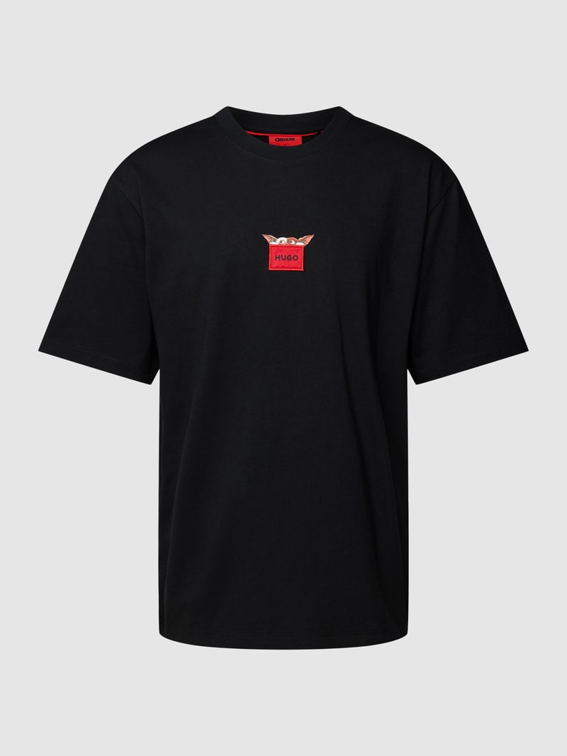 T-Shirt mit Gremlins®-Print und Rundhalsausschnitt in schwarz