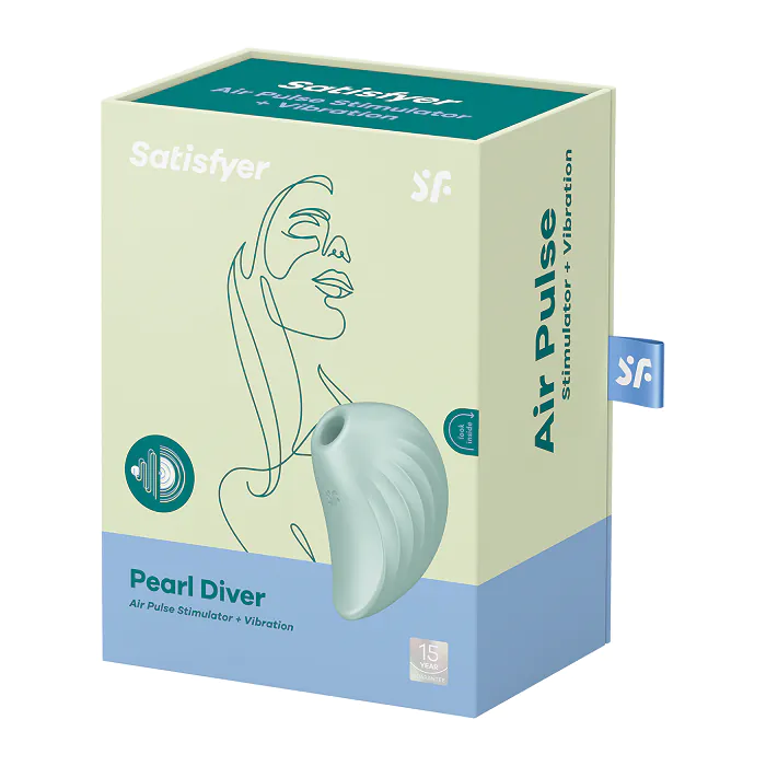 Satisfyer Pearl Diver Mint Intimmassageapparat