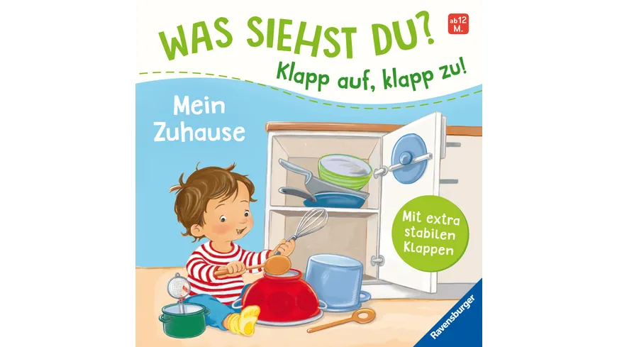Was siehst du? Klapp auf, klapp zu! Mein Zuhause