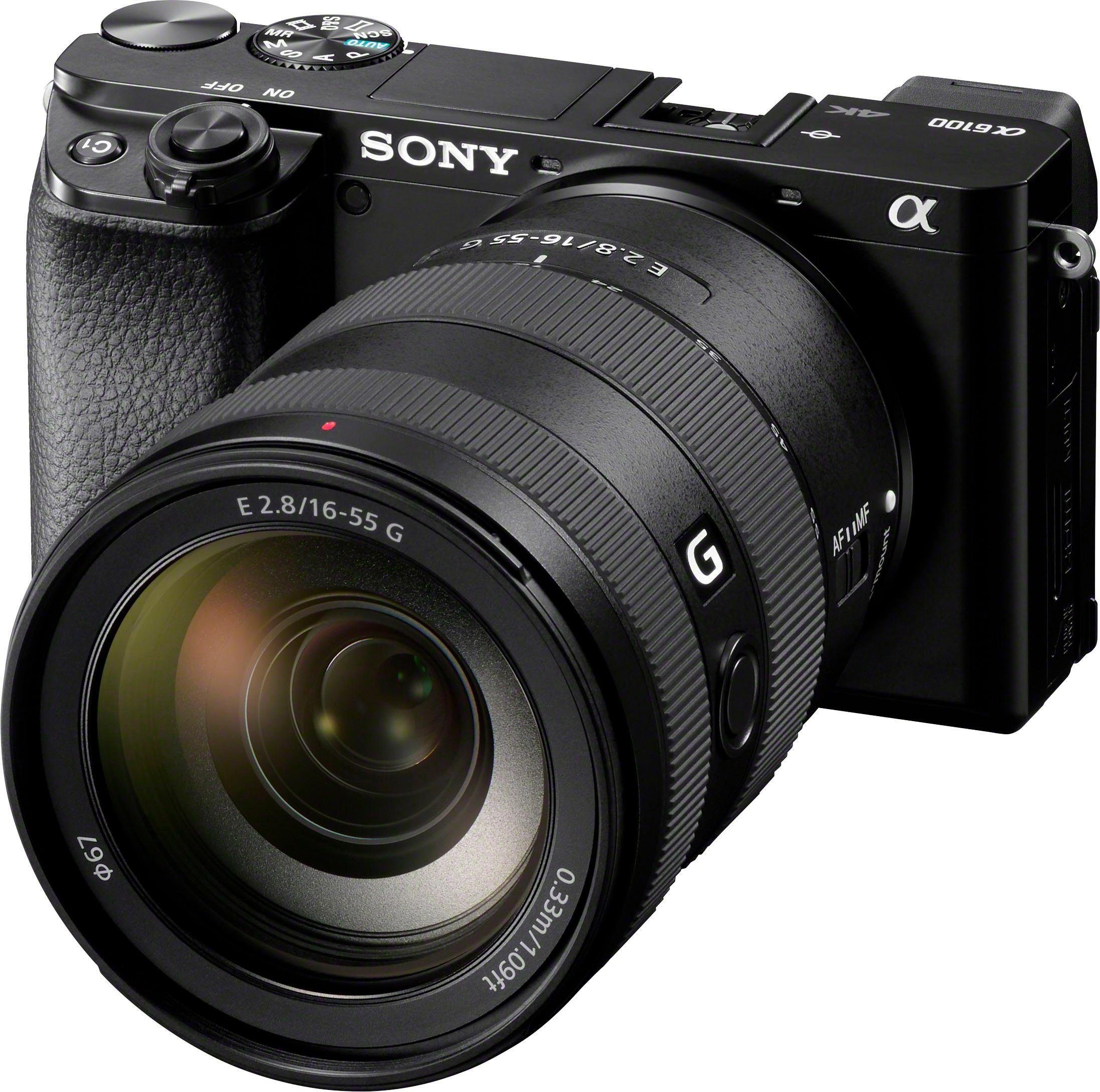 Sony SEL1655G E-Mount Standard Zoom Objektiv, (E 16-55mm F2.8 G, APS-C)