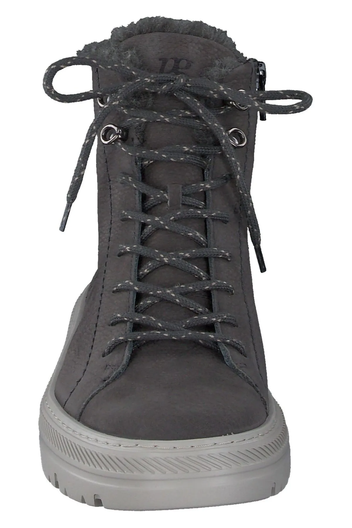 Paul Green  Stiefelette - Grau - Blockabsatz