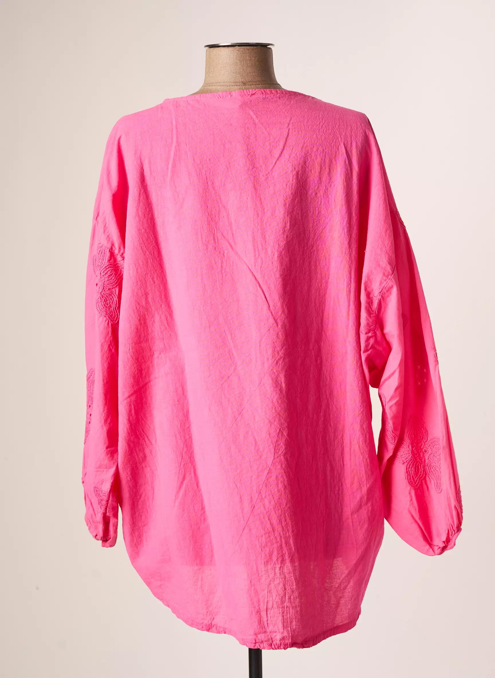 Acbelle Blouses Femme couleur rose