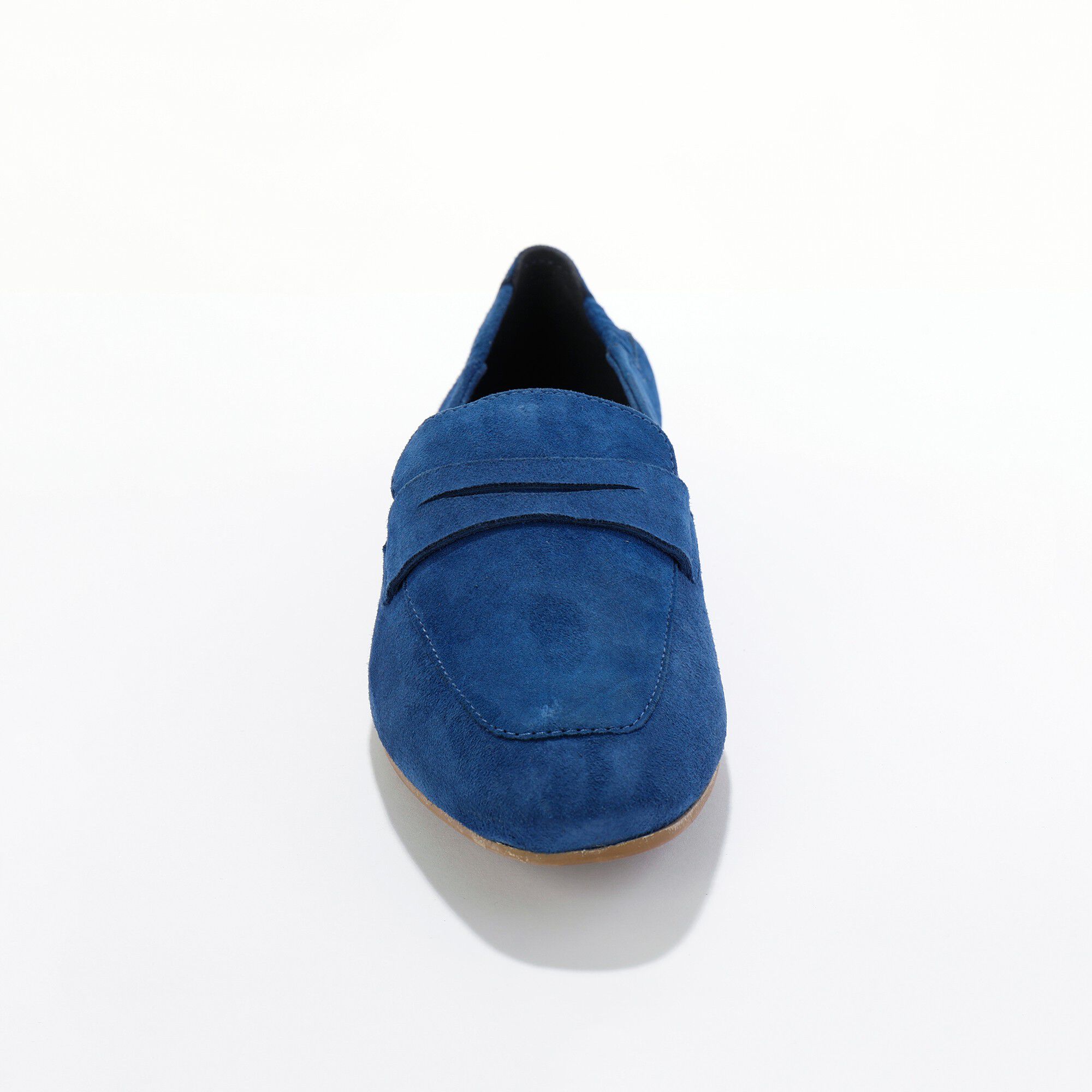 Mocassins croûte de cuir
