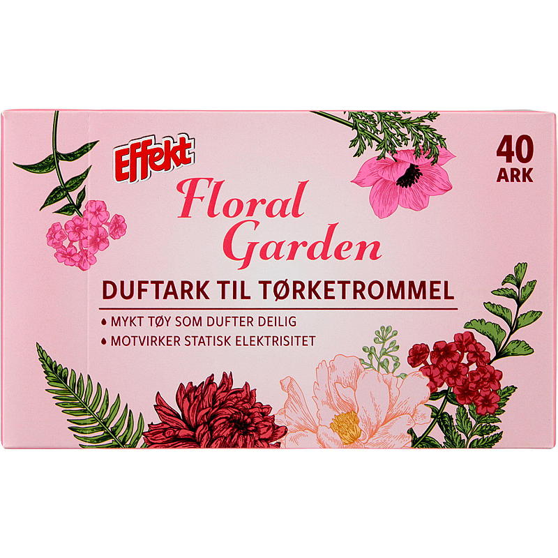 Effekt Duftark 40 stk Floral Garden Effekt
