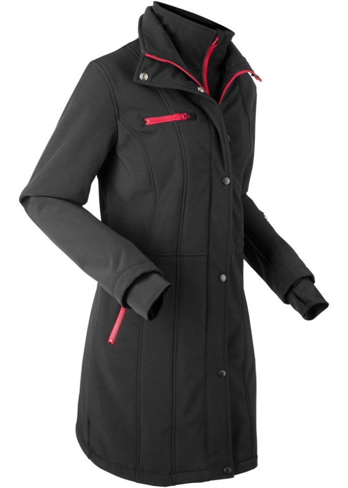 Stretch-Softshelljacke, 2 in 1-Optik