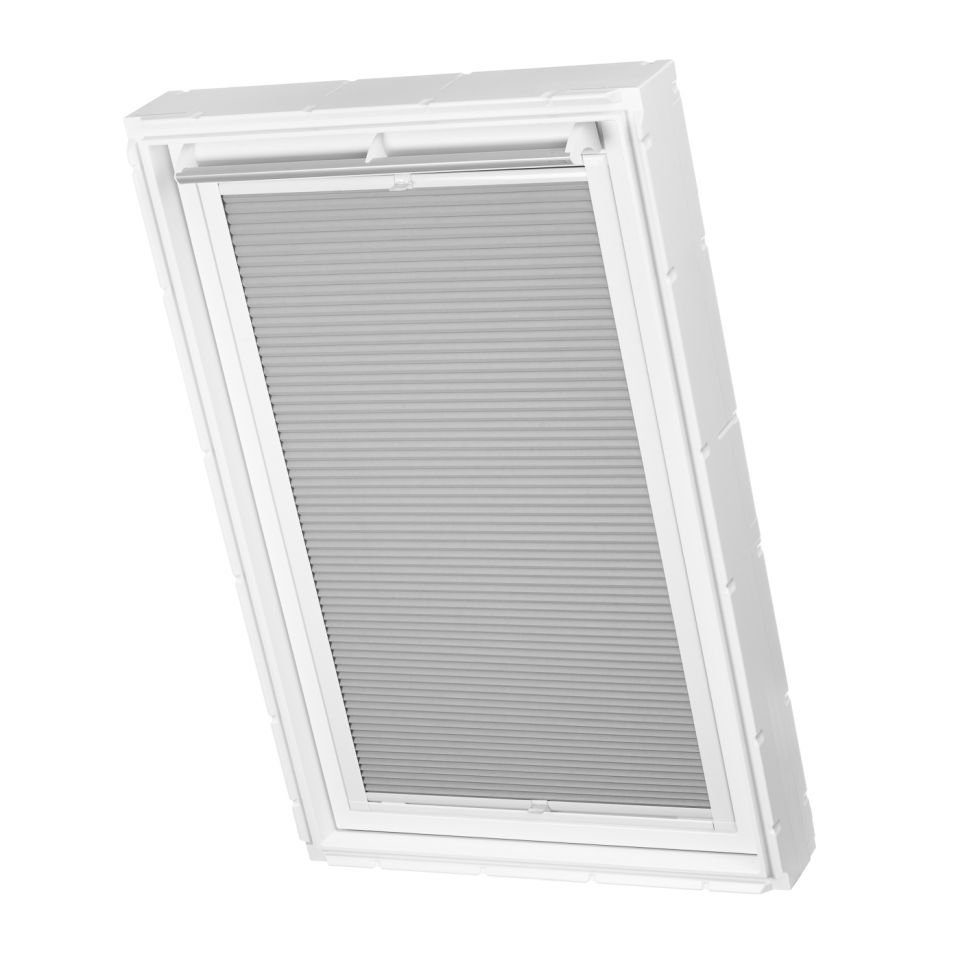 Dachfensterplissee Dachfenster passend für Velux Fenster Grau C02, ventanara
