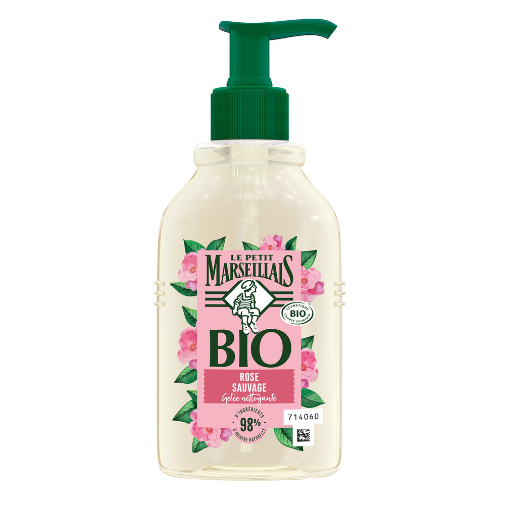 le petit marseillais Savon Liquide BIO Rose Sauvage - ActionAntibactérienne 290ml Savon