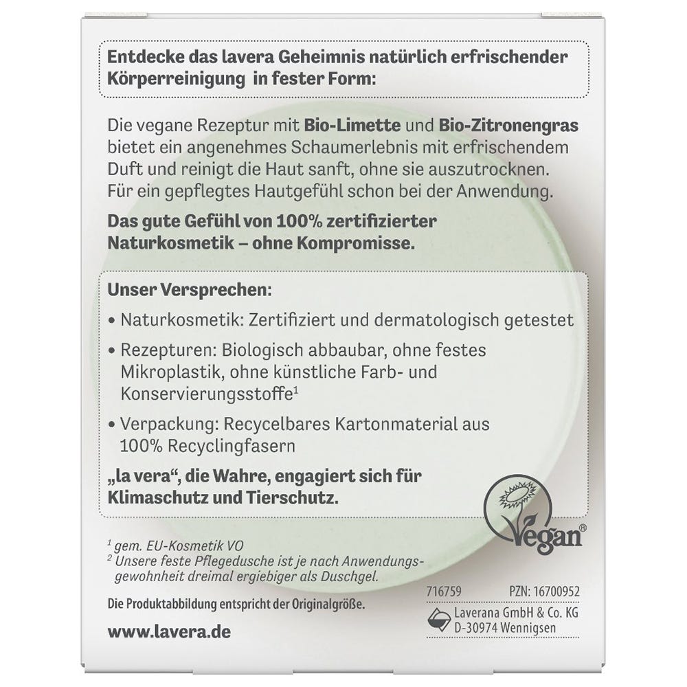 Lavera Feste Pflegedusche Happy Freshness 50 g