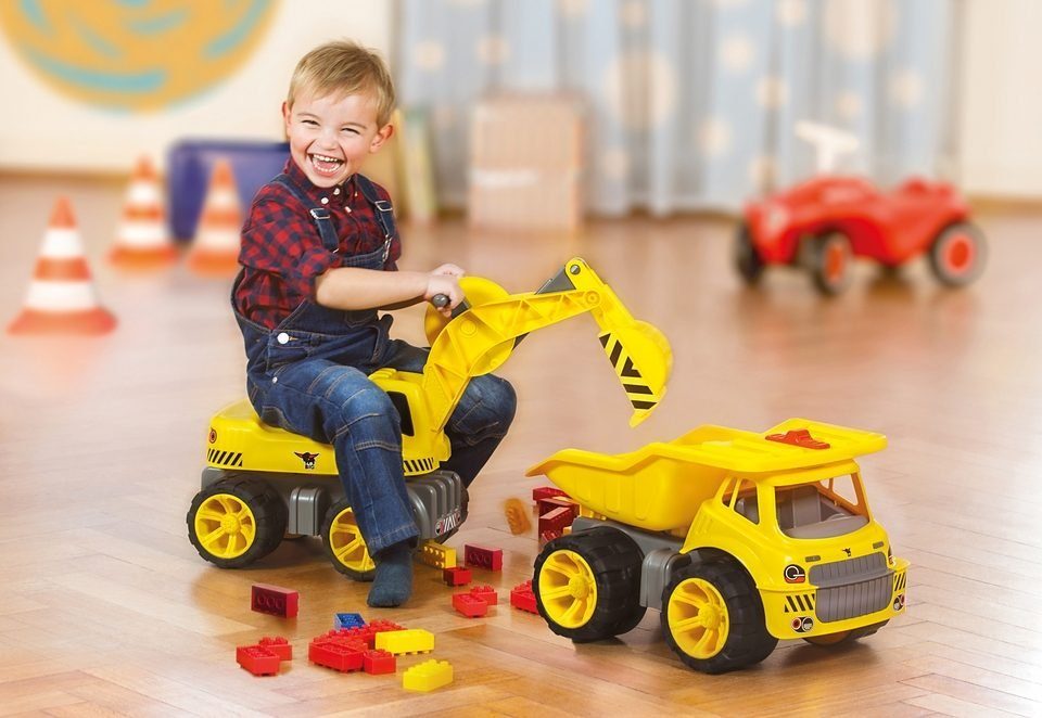 BIG Spielzeug-Baumaschine BIG Power Worker Maxi Truck, Made in Germany