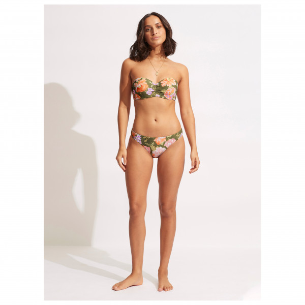 Seafolly - Women's Paradise Garden Reversible Hipster - Bikini-Bottom