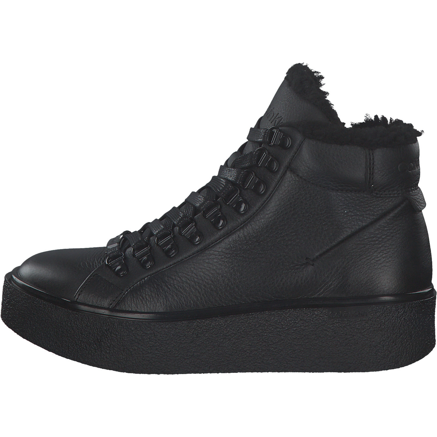 Calvin Klein HW0HW00645, Stiefel, Damen, black