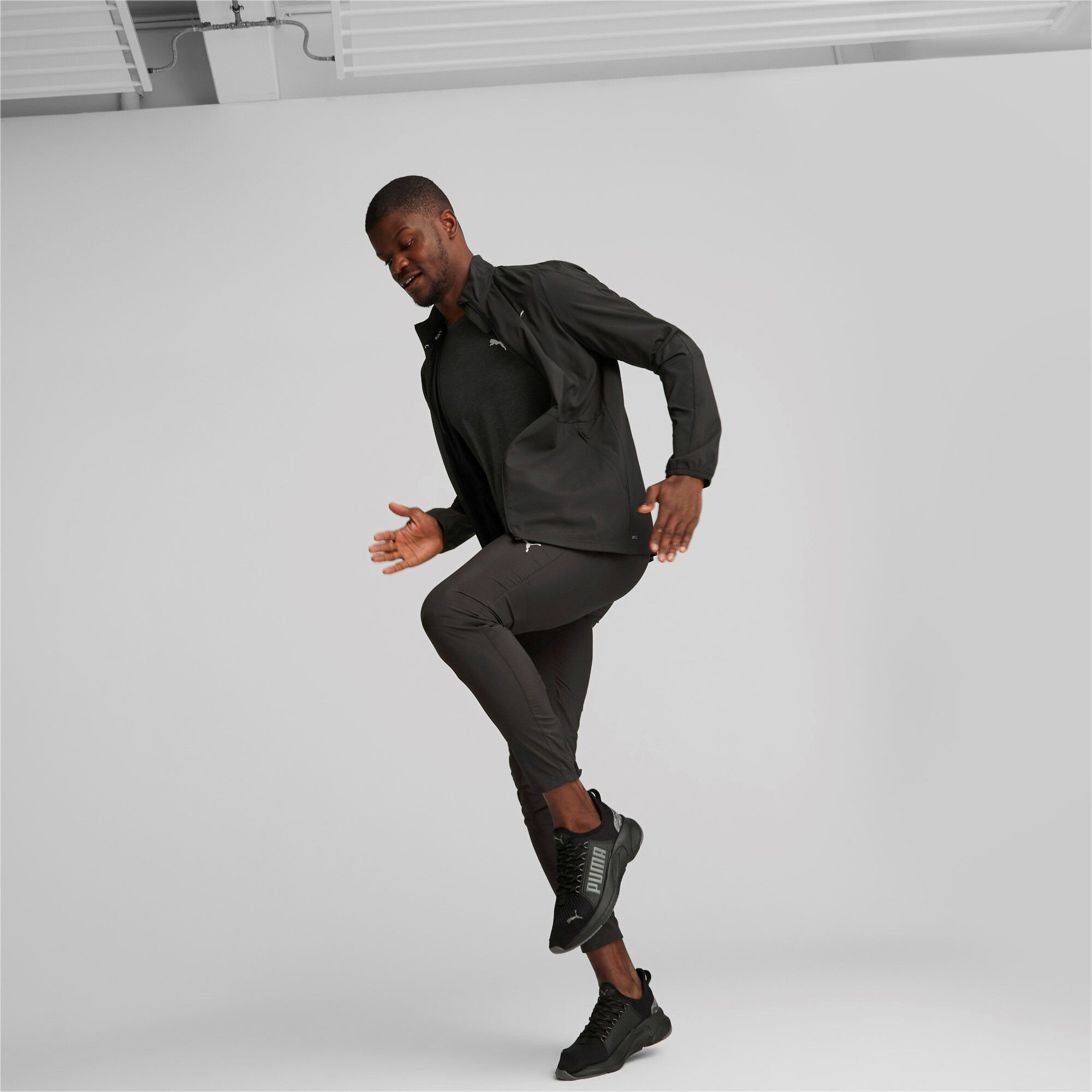Run Favorite Tapered Laufhose Herren - Schwarz