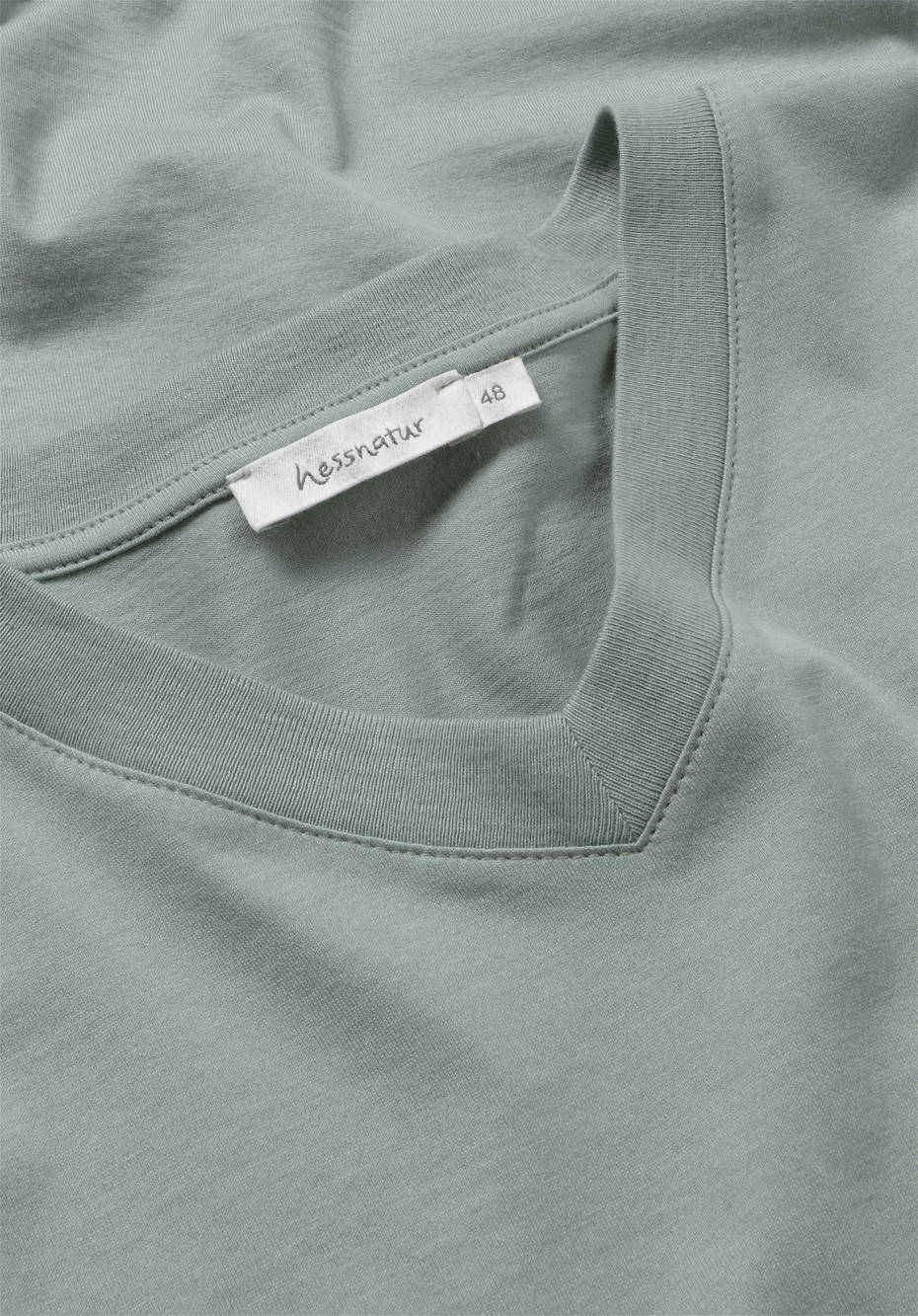 V-Shirt Regular aus reiner Bio-Baumwolle