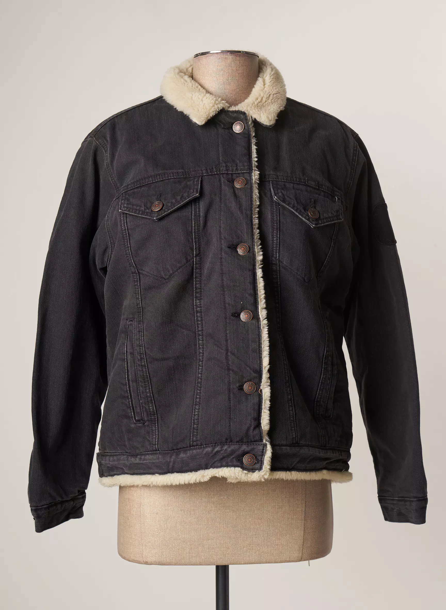 Obey Vestesenjean Femme couleur noir