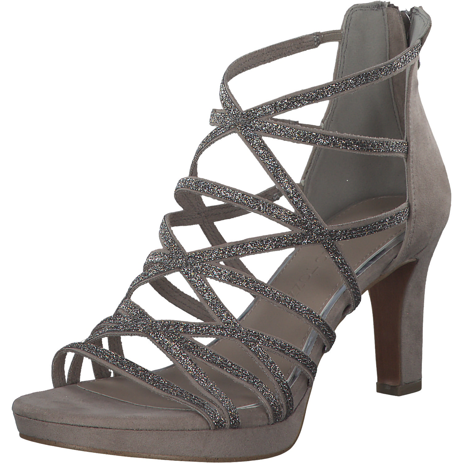 Marco Tozzi 28373, Sling-Pumps, Damen, TAUPE COMB