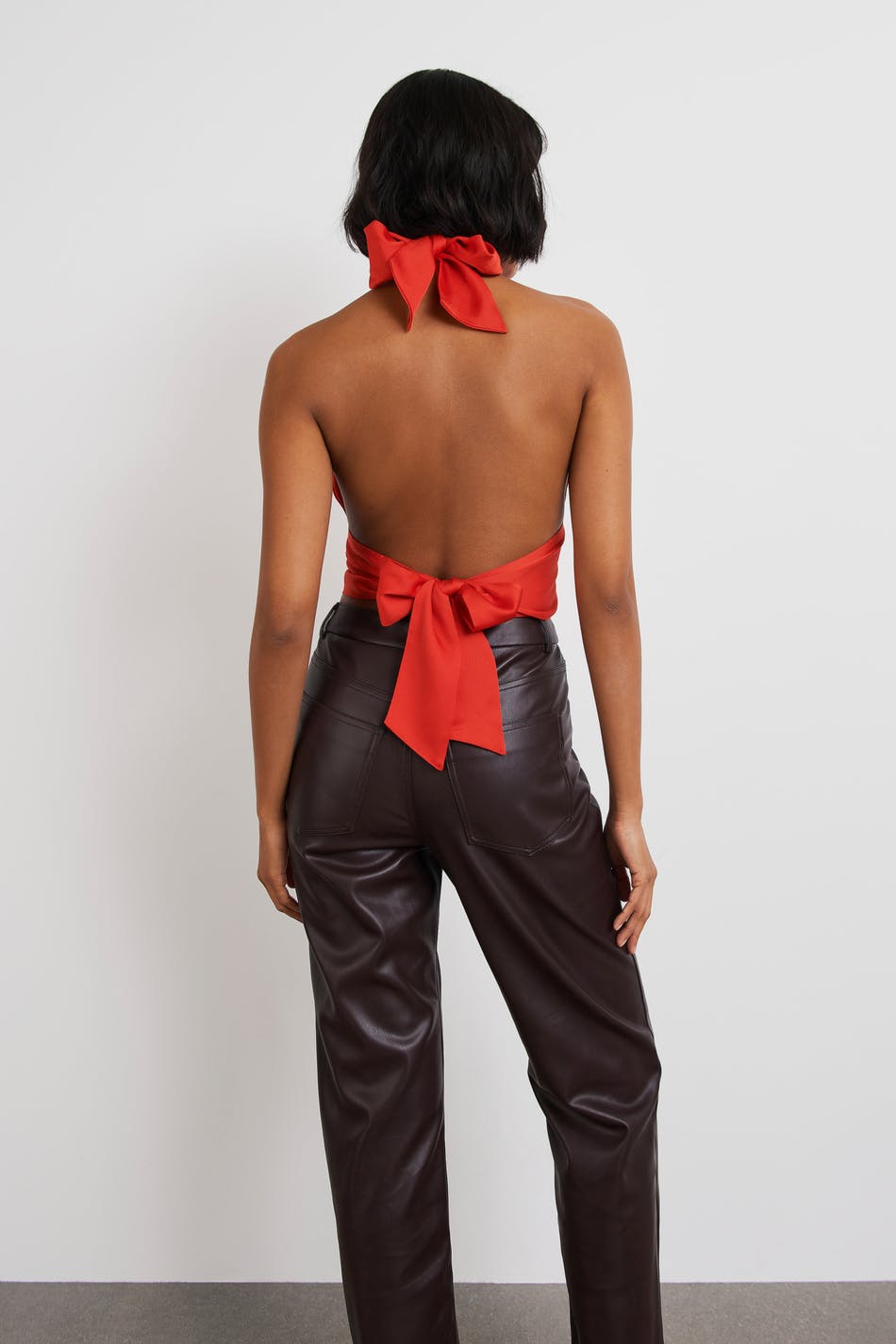 Cindy satin top