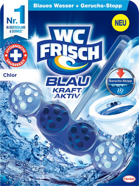 WC Frisch Kraft Aktiv Blauspüler Chlor