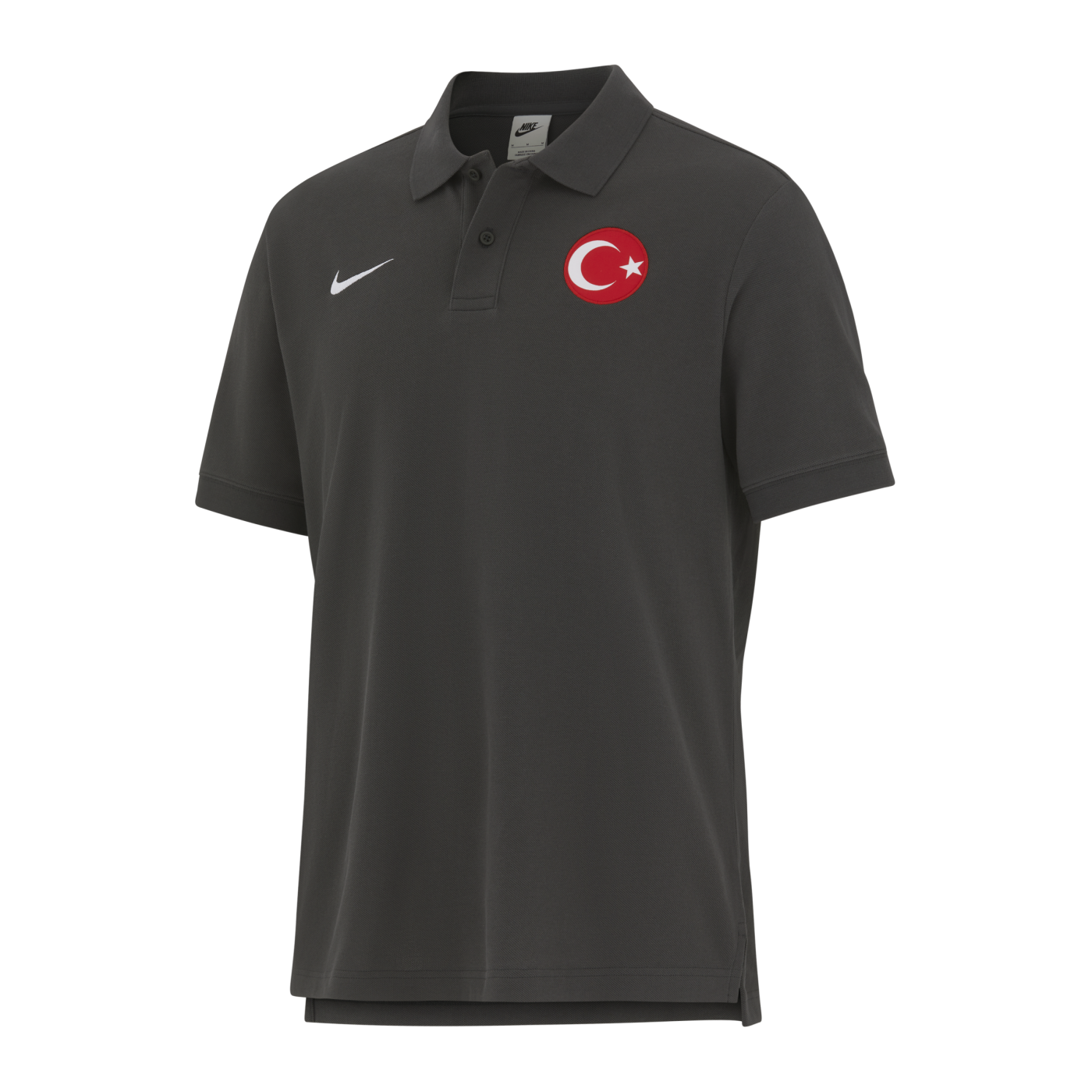 Nike Türkei Premtach Shirt EM 2024 Grau Weiss F060